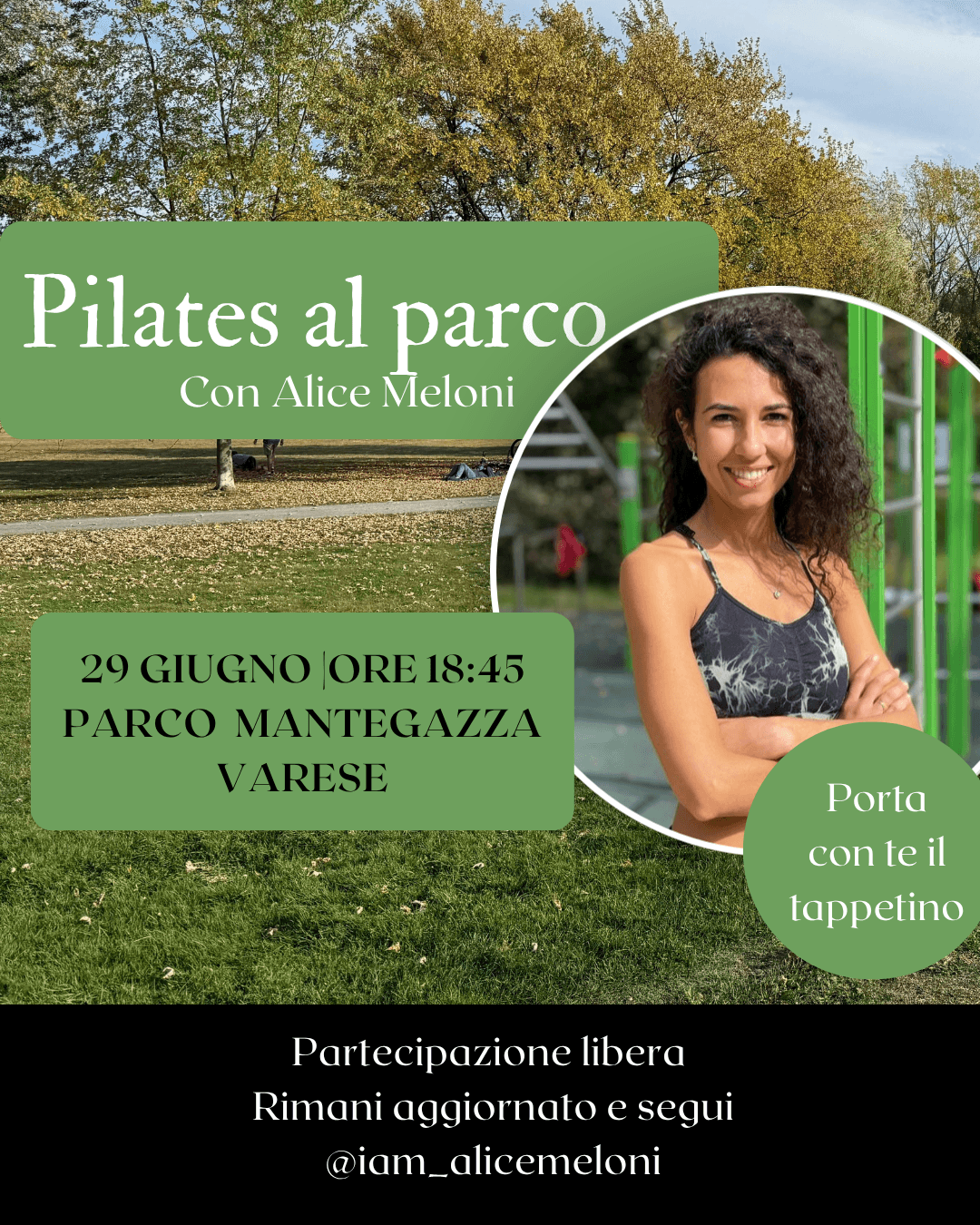Pilates al parco