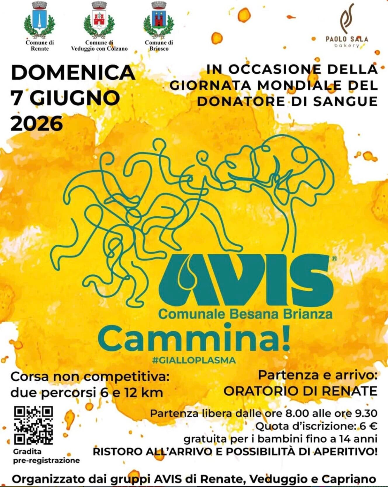 AVIS Running - corsa giugno 2026