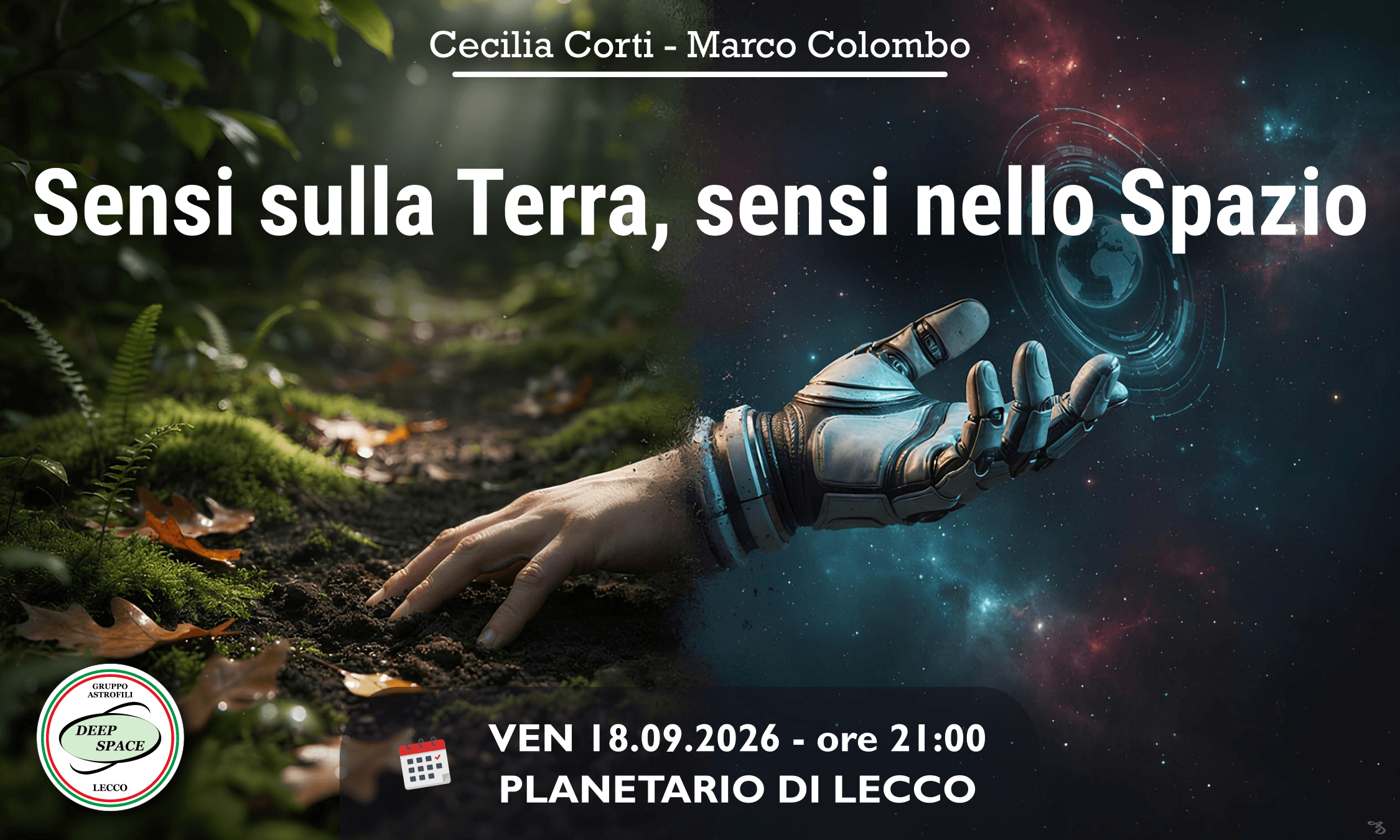 Sensi sulla Terra, Sensi nello Spazio